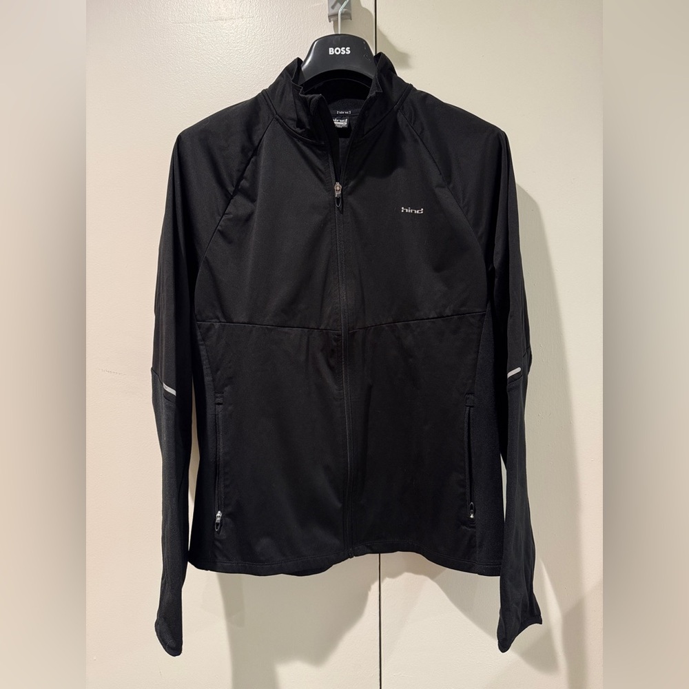 HIND Full-Zip Performance Fleece Jacket Black, M